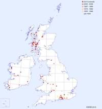 distribution map