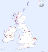 distribution map