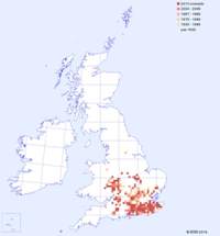 distribution map