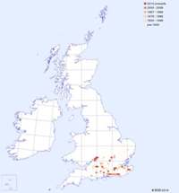 distribution map