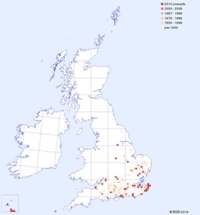 distribution map