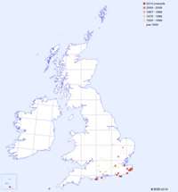 distribution map