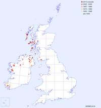 distribution map