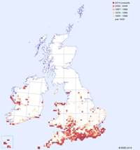 distribution map